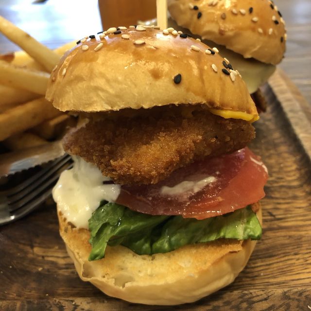 海濱旁邊漢堡店 海濱旁邊漢堡店