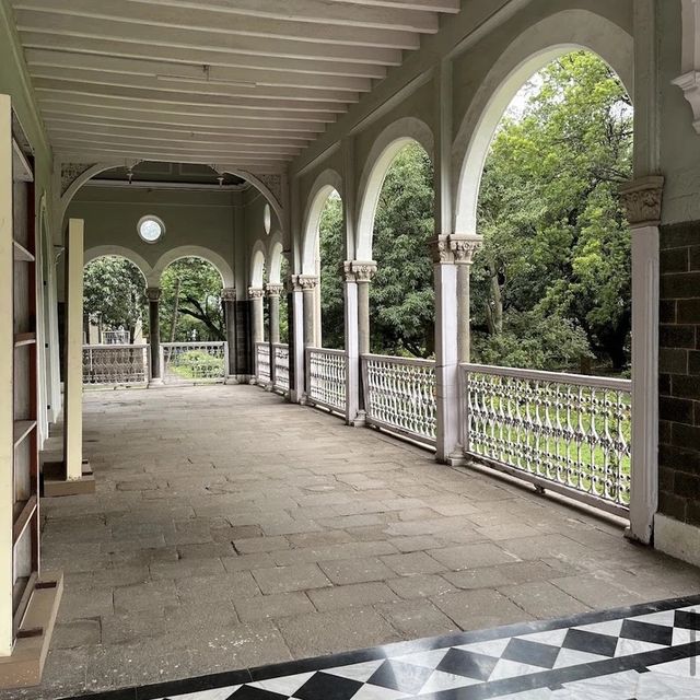 Aga khan palace in Pune Maharashtra 