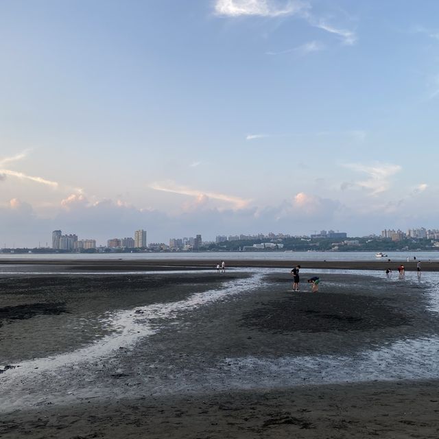 《新北》看夕陽的好地方～八里左岸公園！