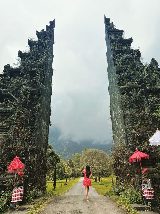 Iconic Split Gate at Handara Golf Bali