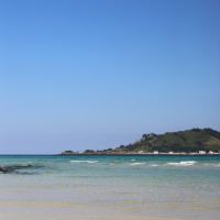 제주도 가장 맑은 바닷가_협재해수욕장