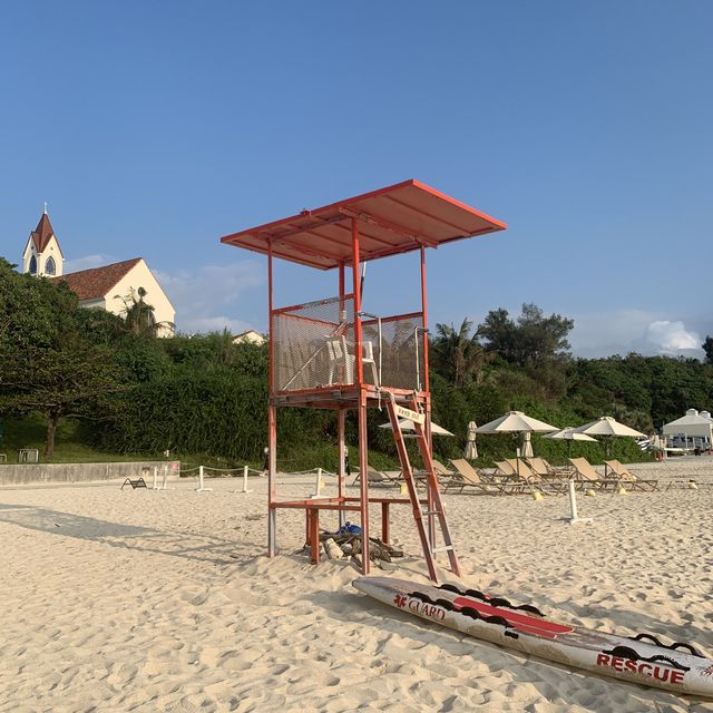 #水清沙幼超多魚沖繩沙灘🏖️ #當遇上潮退 #多魚到好似水族館咁