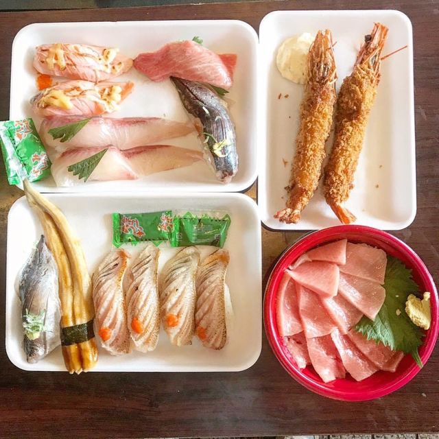 壽司刺身都好抵食☺️當地人都去嘅福岡唐户市場
