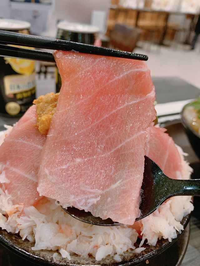 超浮誇澎湃足料新鮮海鮮丼飯🥢❗️