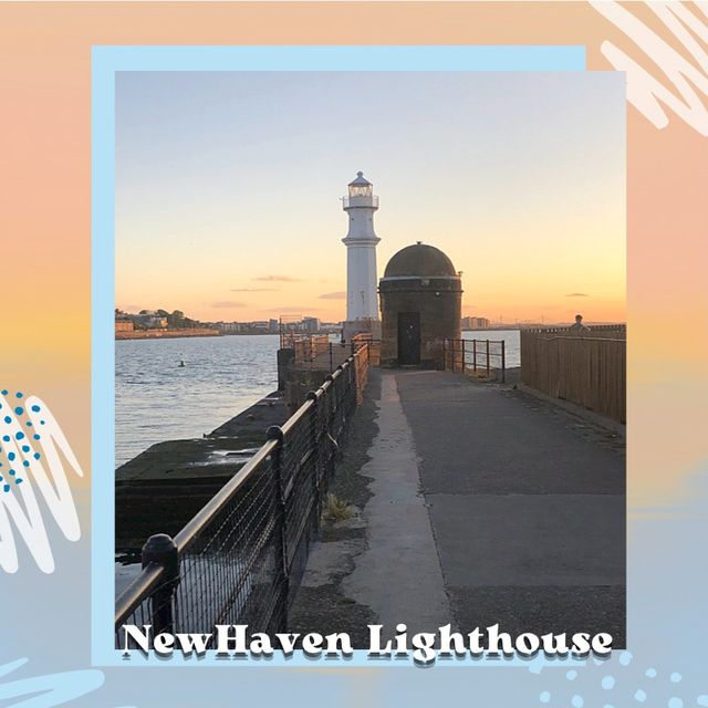 在浪漫燈塔NewHaven Lighthouse欣賞迷人的夕陽