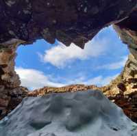 Exploring Lava Caves in Iceland