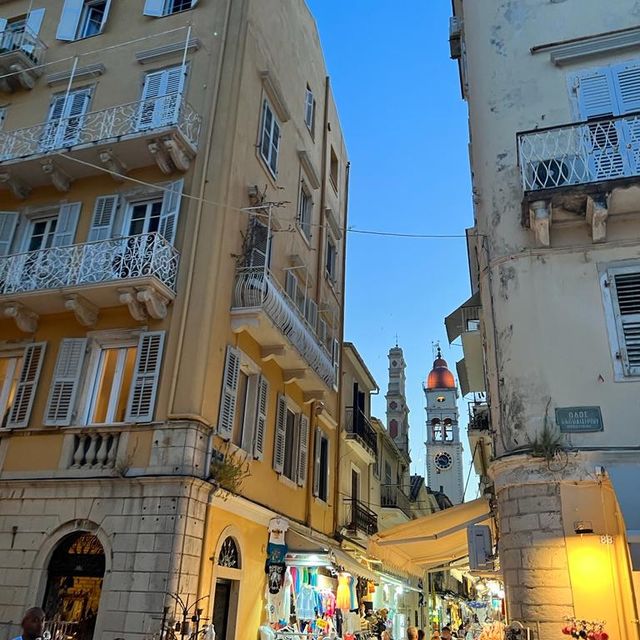 The Marshmallow Sky of Corfu