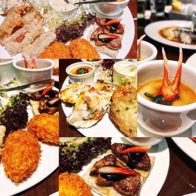 鱈場蟹腳·鴨肝·鮮蠔任食