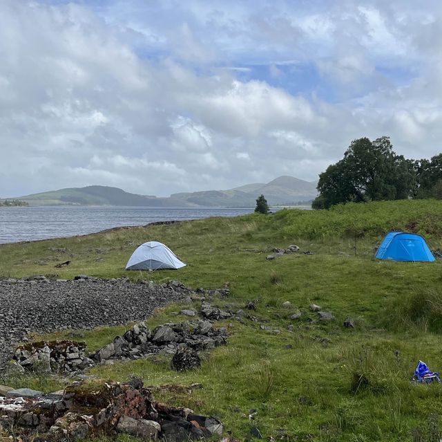 Camping at Loch Doon 🏴󠁧󠁢󠁳󠁣󠁴󠁿