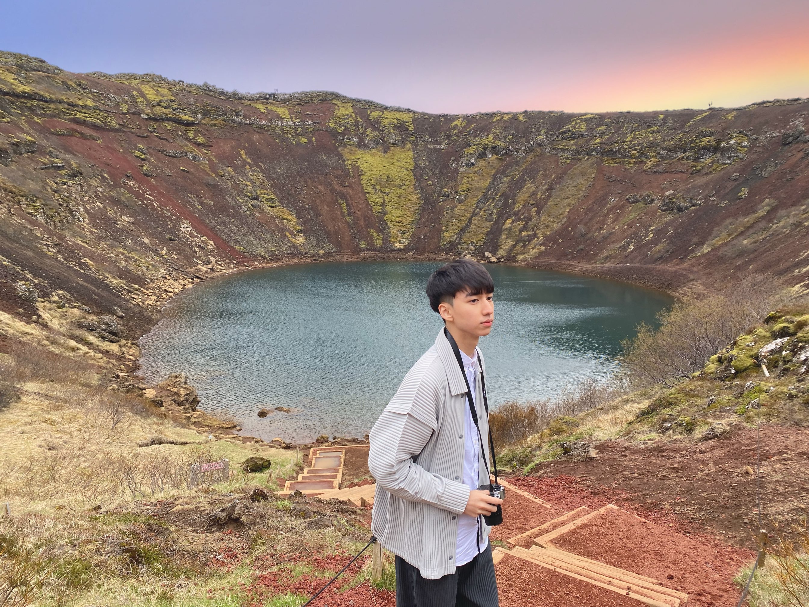 這裏是地球嗎 冰島 Kerio 火山口湖 你去過嗎 Trip Com 雷克雅未克