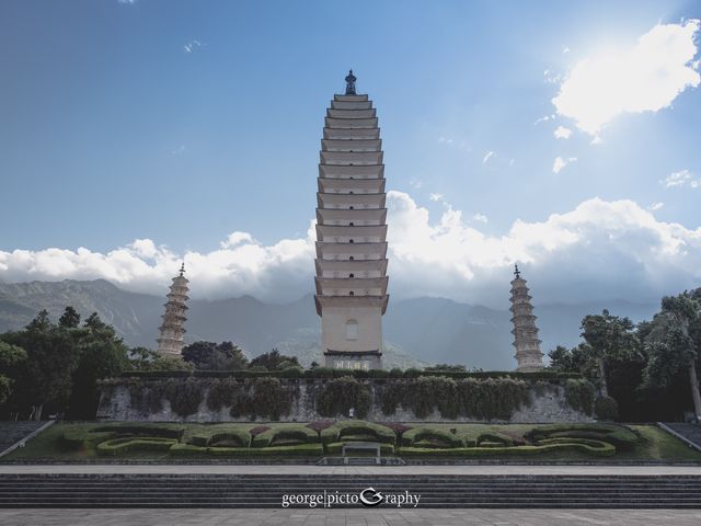 Three Pagodas of Dali@Yunnan Province