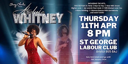 ABSOLUTE WHITNEY - Live at St George Labour Club (Bristol, UK) | St George Labour Club