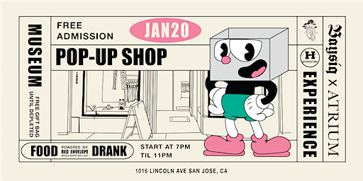 BAYSIQ MUSEUM POPUP SHOP | SAN JOSE | JAN 20th | 1016 Lincoln Ave