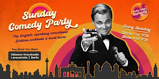English stand-up: Sunday Comedy Party 01.09.24 | Oblomov Kreuzkoelln