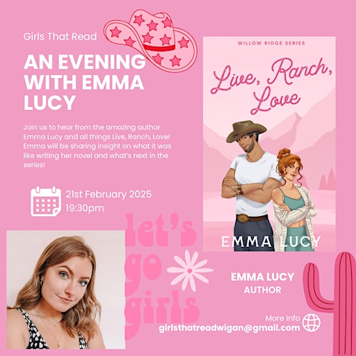 Girls That Read - Evening with Emma Lucy | Kawa's Coffee and Wine Bar
