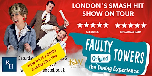 Faulty Towers- The Dining Experience | The Redcliffe Hotel