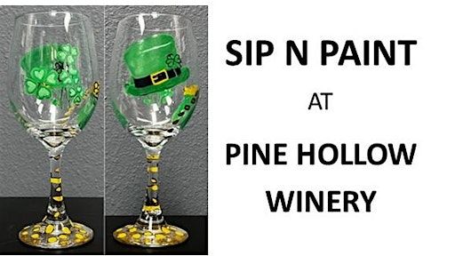 Shenanigans & Strokes: A Sip n' Paint Event | Pine Hollow Winery - Las Vegas Wine Tasting & More