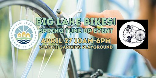 Big Lakes Bike Spring Tune Up | Kinglet Gardens Playground
