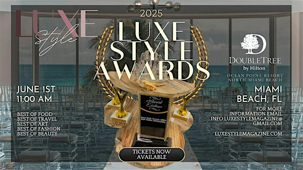 2nd Annual Luxe Style Awards 2025 | Ocean Point Weddings & Events