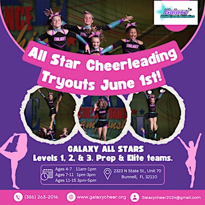 All Star Cheerleading Tryouts | 2323 N State St