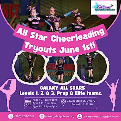 All Star Cheerleading Tryouts | 2323 N State St