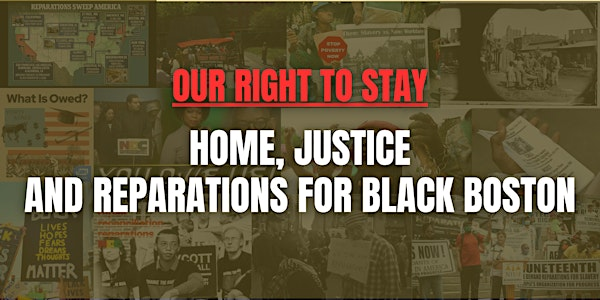 Our Right to Stay - Session #3 | Roxbury YMCA