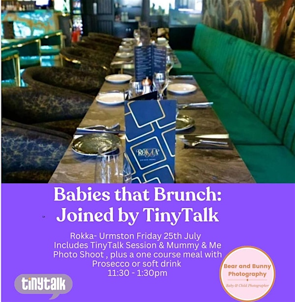 Babies That Brunch & TinyTalk session | Rokka Cocktail Bar & Grill