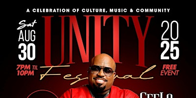 Unity Fest 2025 :A Celebration of Culture, Music & Community Ceelo Green | Gene Leahy Mall at The RiverFront