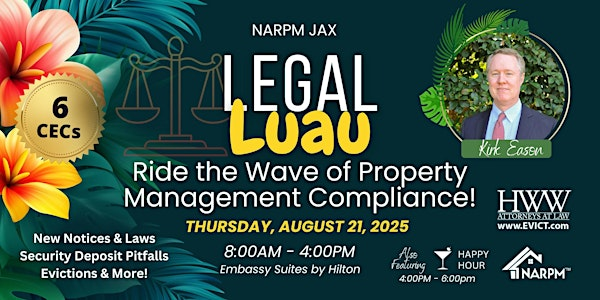Legal Luau: Ride the Wave of Property Management Compliance! | Embassy Suites by Hilton Jacksonville Baymeadows