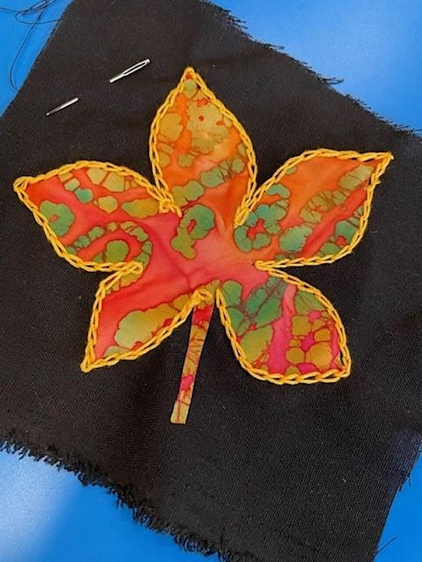 Sherbourne Valley Project Nature Crafts for Adults - Applique Leaves | War Memorial Park Visitor Centre