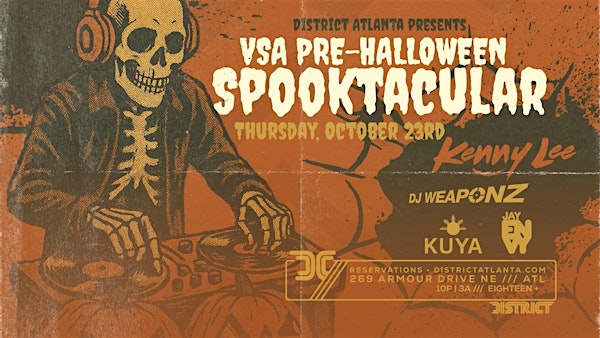 VSA Pre-Halloween Spooktacular | District Atlanta