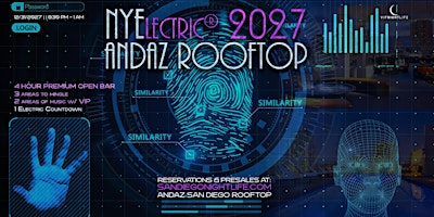Andaz San Diego New Year's Eve Party - NYElectric 2027 Rooftop | Andaz San Diego Hotel Rooftop