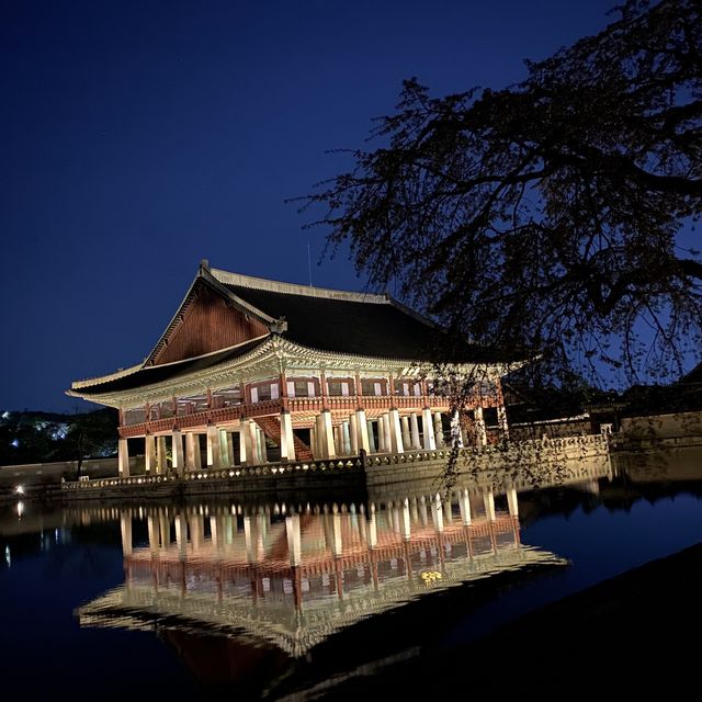 서울 데이트 코스 경복궁 야간개장
