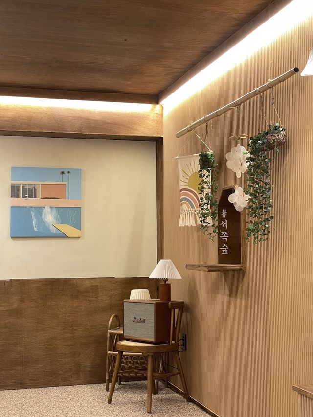 협재해수욕장 근처 초록초록 뷰맛집