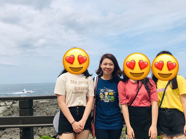 台東石梯坪😍長期侵蝕海蝕景👏🏻大自然鬼斧神工