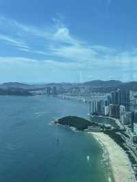 속이 뻥 뚫리는 부산의 풍경을 볼 수 있는 부산 엑스더스카이🤍