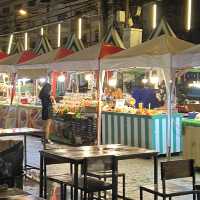 Night market with a plane @ Pattaya 