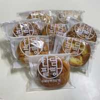 진한 전통 팥으로 만든 제주 한담팥빵👨‍🍳