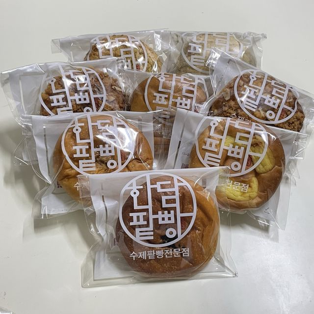 진한 전통 팥으로 만든 제주 한담팥빵👨‍🍳