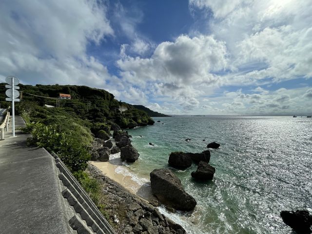 伊計島から浜比嘉島までドライブ