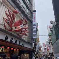 大阪南の戎橋筋商店街！