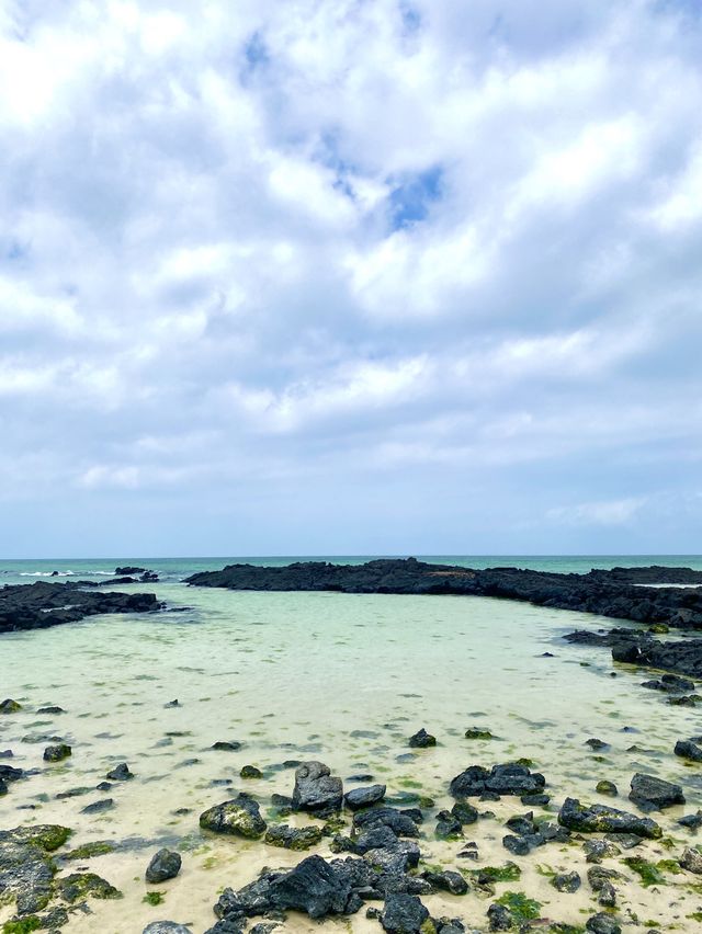 제주 에메랄드빛 조용한 해수욕장 추천🌊 김녕해수욕장