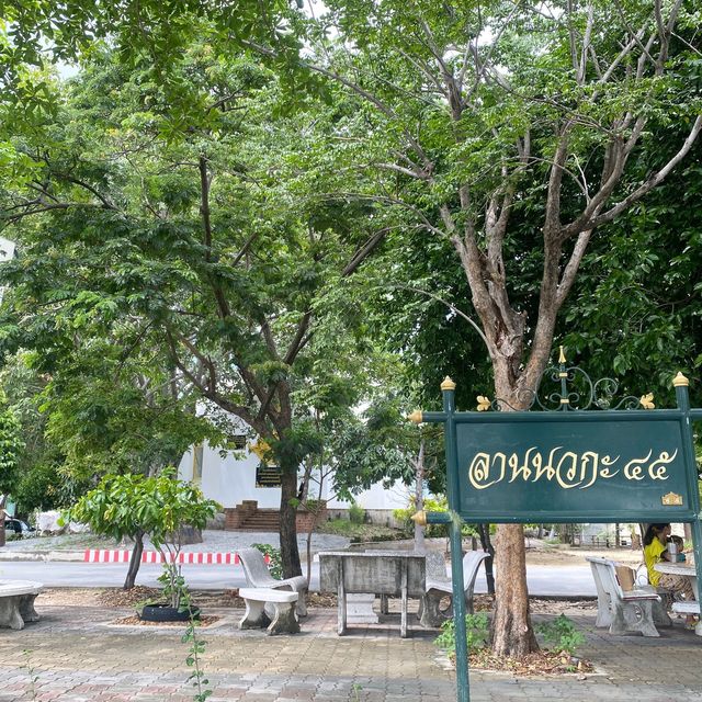 วัดอโศการาม ฝั่งโบสถ์ขาวและรอบนอก