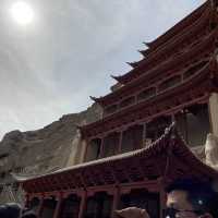 Mogao Grottoes in Dunhuang 