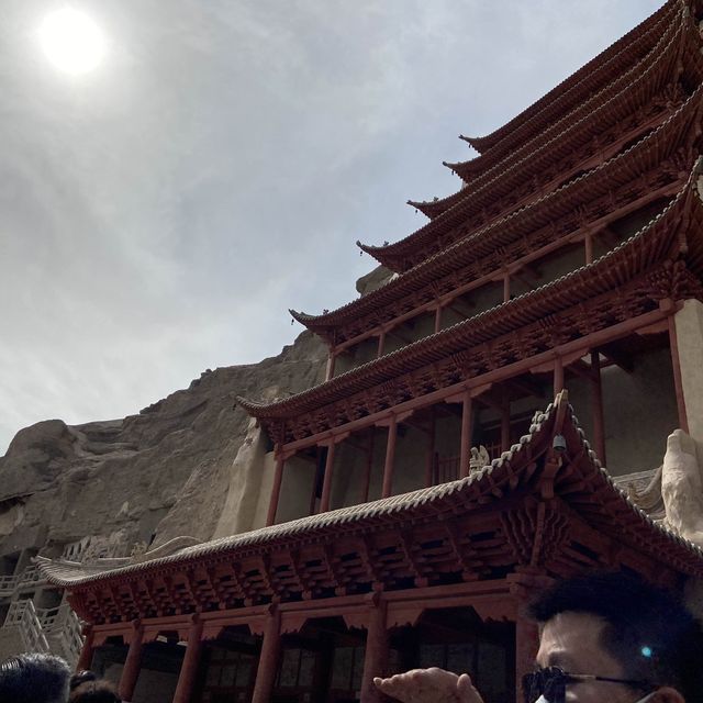 Mogao Grottoes in Dunhuang 