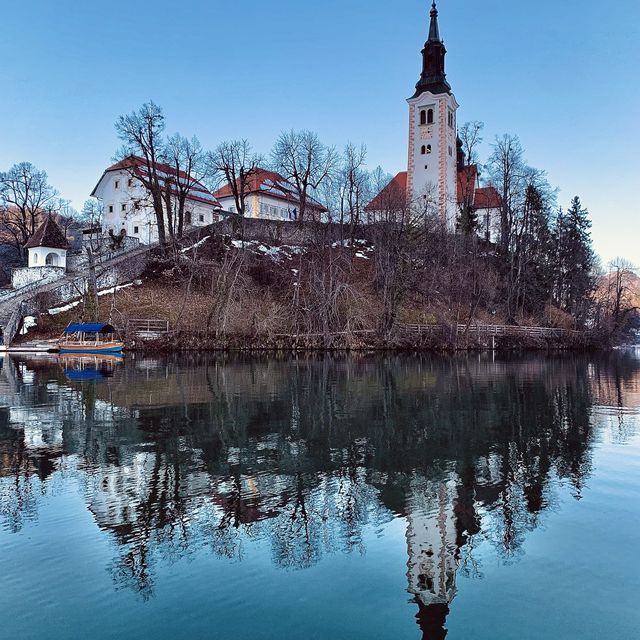 🇸🇮 Lake Bled… with a cute small island!