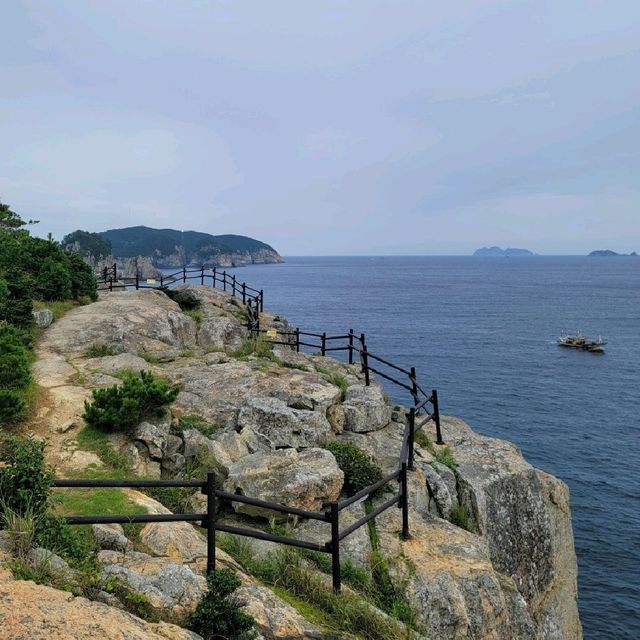 통영 욕지도의 구름다리 