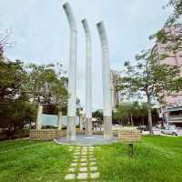 假日悠閒好去處｜護城河親水公園｜親子相處好時光