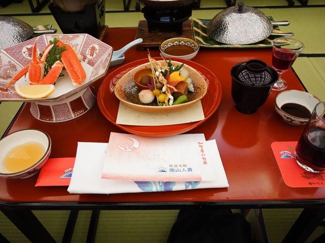 超有特色加賀屋的豐富會席料理 日式風情好讚 