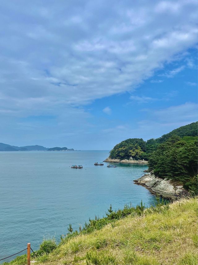 시원한 바람이 불어오는 거제도 바람의언덕🌬